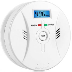 Combination Smoke and carbon monoxide detector alarm