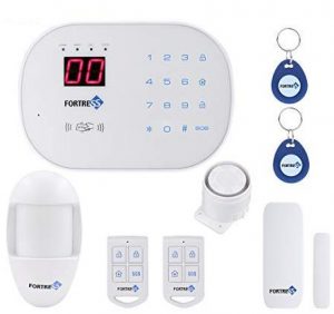 Fortress Security Store home security alarm system with a basic kit