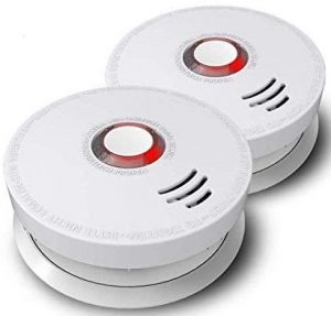 Photoelectric smoke detector by ARDWOLF, 2 packs