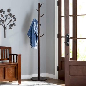 Vlush Sturdy wooden coat rack