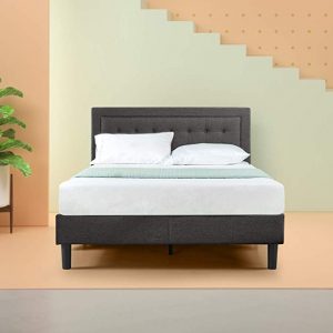 Zinus Dachelle Upholstered premium platform bed