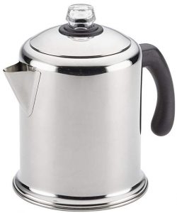 Farberware 47053 stainless steel stovetop percolator, 12 cups