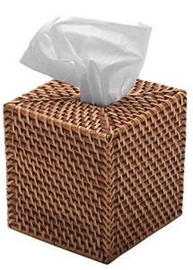 KOUBOO 1030017 square Rattan tissue box cover