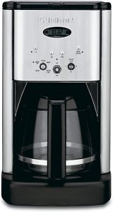 Cuisinart electric coffee maker programmable for 12 cups of coffee