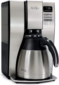 Mr. Coffee BVMC-PSTX95 10-Cup Optimal Brew Thermal Coffee Maker, Stainless Steel