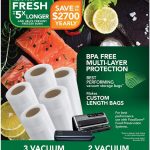 FoodSaver 8" and 11" Vacuum Seal Rolls Multipack | Make Custom-Sized