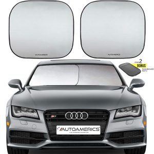 Autoamerics windshield sunshade