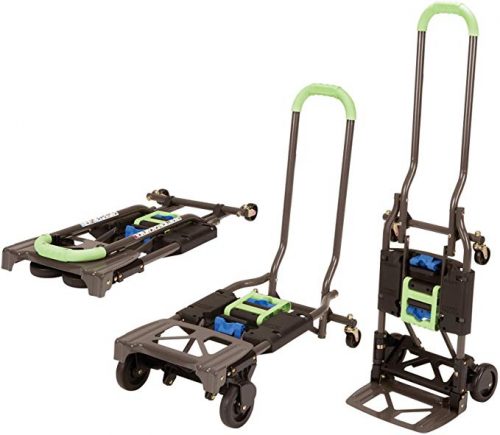 Cosco Shifter is a multi-position heavy duty stair hand truck which can help you lift up to 300lbs alone.