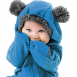 Cuddle Club Fleece Baby Bunting Bodysuit for Newborn