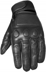 New Vintage Mens Leather Cruiser Protective Motorcycle Riding Racing Gloves XL