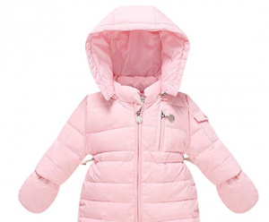 girl infant snowsuit