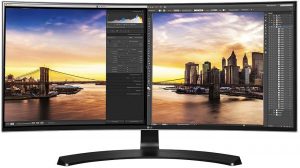 Curved UltraWide QHD IPS Monitor LG