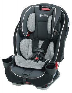 Graco SlimFit is 3 in 1 Convertible Car Seat for infant and toddler.