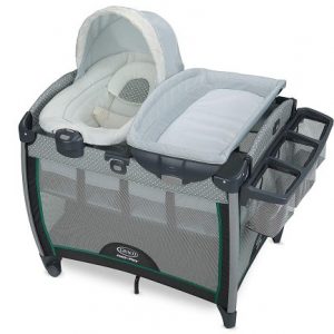 Graco Pack 'n Play Playard comes with Portable Bouncer.