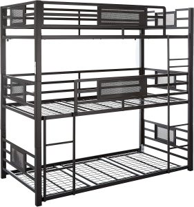 Coaster Home Furnishings Bunk Bed, Black