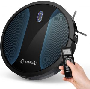 Coredy Robot Vacuum Cleaner, Fully Upgraded, Boundary Strip Supported