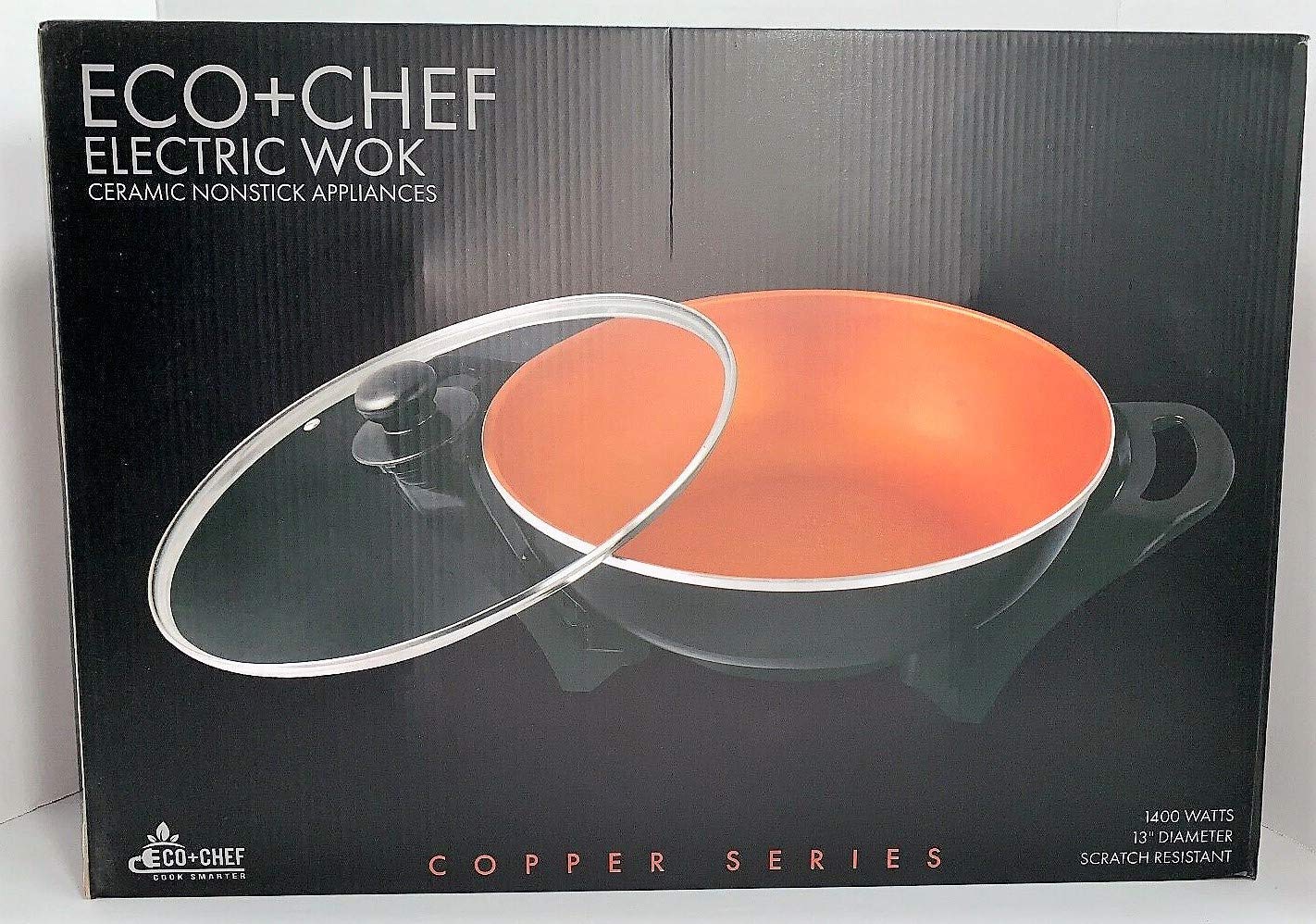 Eco+Chef Copper Electric Wok