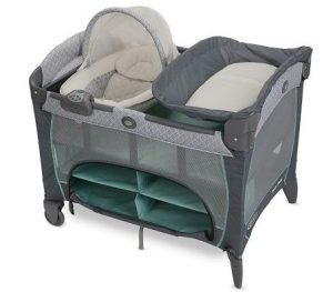 Let's get this Pack 'n Play Graco Newborn Napper DLX Playard for your little baby.