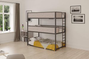 Heavy Duty Triple Bunk Bed