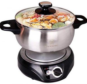 LIVEN Electric Hot Pot Cooker