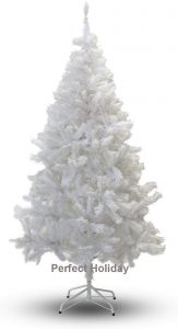 The PVC Crystal White tree is great for decoration in supermarket.