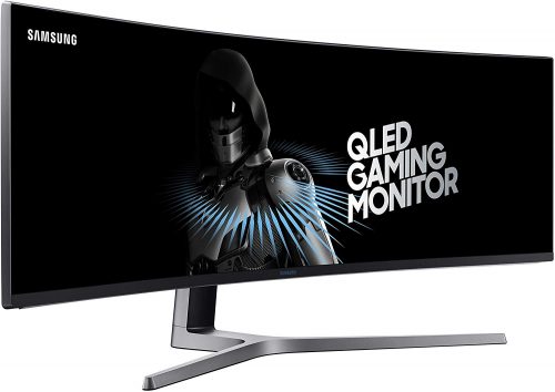 Samsung 49-Inch CHG90 144Hz Curved Gaming Monitor (LC49HG90DMNXZA) – Super Ultrawide Screen QLED Computer Monitor