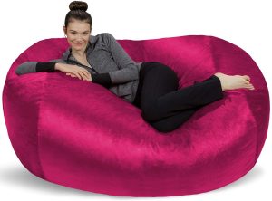 Sofa Sack - Plush Bean Bag Sofas with Super Soft Microsuede Cover - XL