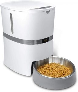 honeyguaridan A36 Automatic Cat Feeder, Pet Automatic Food Dispenser