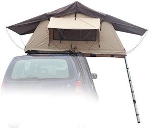 Offroading Gear Rooftop Tent, 48" x 84" x 50", Fits 2 People