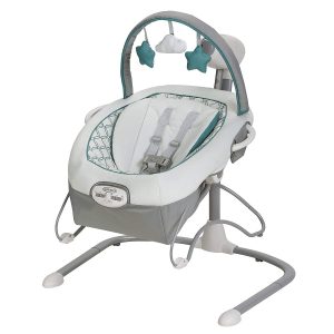 Graco Duet Sway LX Baby Swing with Portable Bouncer, Merrick