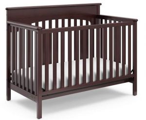 graco solano 4 in 1 convertible crib with drawer espresso