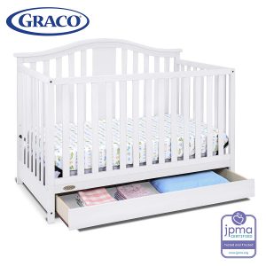 Graco Solano 4-in-1 Convertible Crib with Drawer