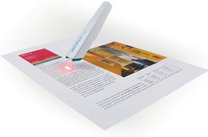 This is a pen scanner from iRispen Air to extract texts into your PC, Mac, Smartphone, Table and other devices instantly.