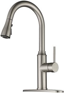 Kitchen Faucet Pull Down-Arofa A01LY Commercial Modern Single Hole