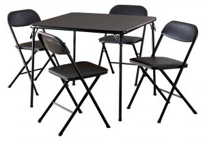Mainstays 5 Piece Card Table and Chair Set