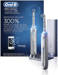 Most value for money: Oral-B Pro 6000 Smart Series Power Rechargeable Electric Toothbrush