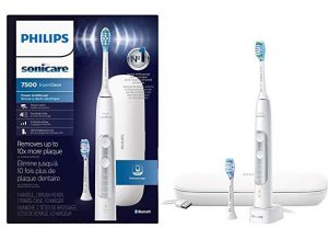 Most effective: Philips Sonicare ExpertClean 7500 Rechargeable Electric Toothbrush