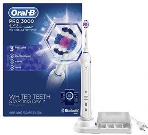 Best overall runner-up: Oral-B 3000 Smart Series Electric Toothbrush with Bluetooth Connectivity