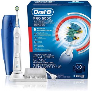 Best overall: Oral-B Pro 5000 Smart Series Power Rechargeable Electric Toothbrush