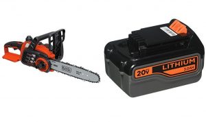 BLACK+DECKER LCS1020 20V Max Lithium Ion Chainsaw