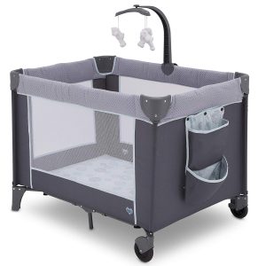 This playard is intended for little baby rather than grown up toddler.