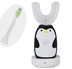 Automatic Timer Rechargeable Waterproof Teeth Cleaner for 6-12-years-old Kids