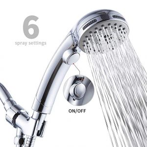 high flow rate shower head