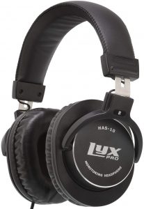 LyxPro HAS-10 Closed Back Over Ear Professional Studio Monitor And Mixing Headphones