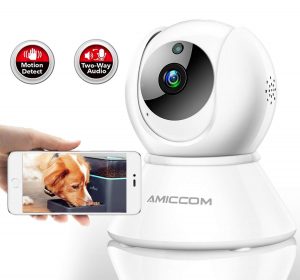 Dog Camera 1080P HD | Wireless IP Pet Monitoring Camera