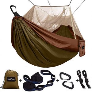 This is the best Single & Double Camping Hammock with Mosquito and Bug Net.