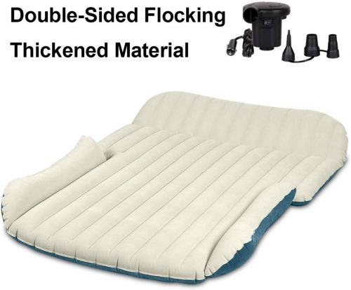 WEY&FLY SUV Air Mattress Thickened and Double-Sided Flocking Travel Mattress