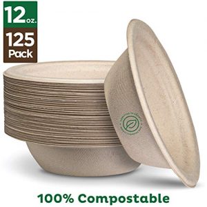 Heavy-Duty Quality Natural Disposable Bagasse | Eco-Friendly Biodegradable Made of Sugar Cane Fibers