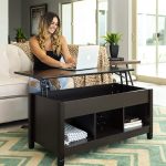 coffee table with hidden storage