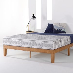 wood platform bed from Mellow